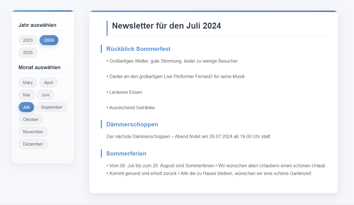 Newsletter System